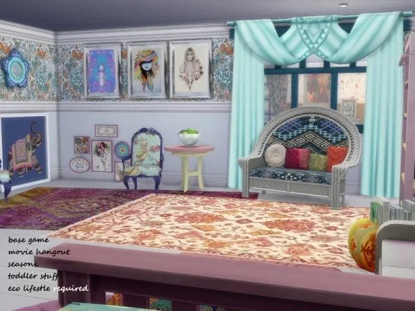 Maxis Match seimar8's Indian Summer Boho MishMash See notes for required packs - The Sims 4 Custom Content