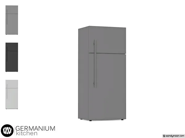 Germanium Refrigerator - The Sims 4 Custom Content