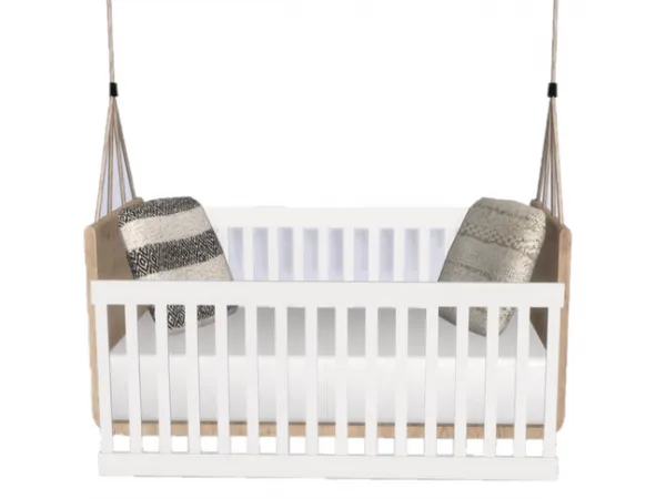 Alpha Boho Hanging Crib sims by Nordica - The Sims 4 Custom Content