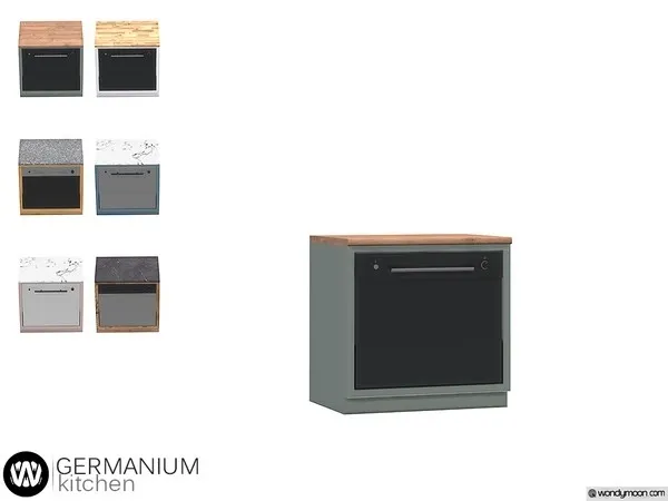 Germanium Dishwasher - The Sims 4 Custom Content