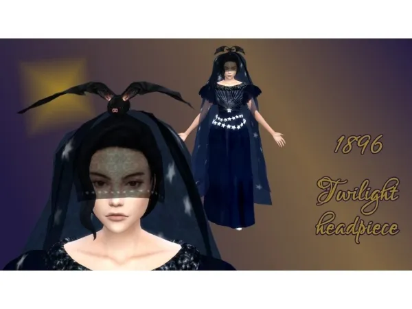 Alpha 1896 Twilight Carnival Costume by vintagesimstress - The Sims 4 Custom Content