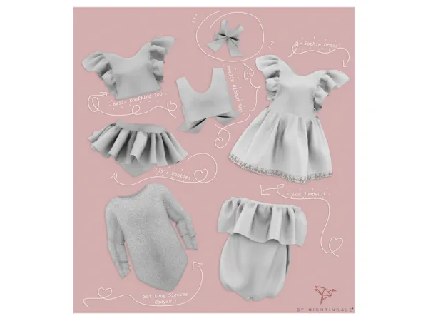 Alpha Turminha Toddler Collection I by simsfinds - The Sims 4 Custom Content