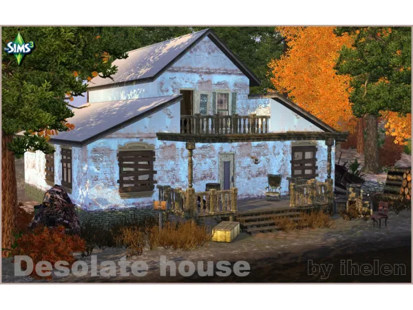 Desolate house by ihelen - The Sims 3 Custom Content