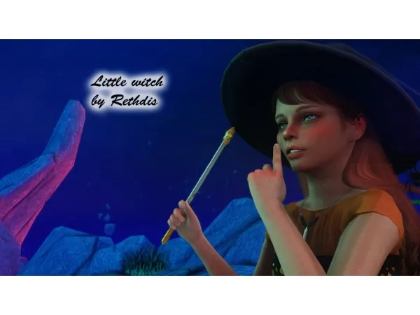 Maxis Match [RL] Little witch - The Sims 4 Custom Content