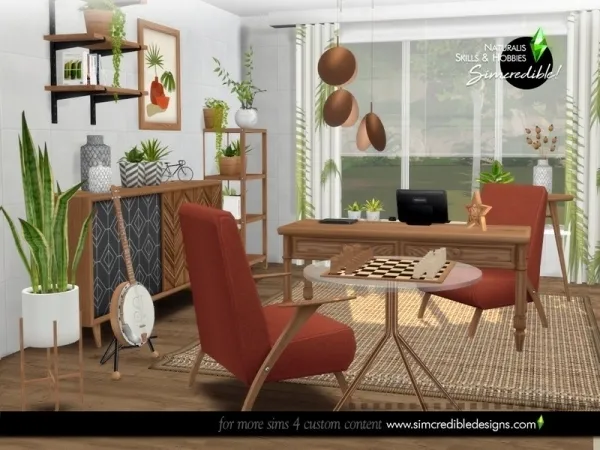Maxis Match SIMcredible's Naturalis Skills and Hobbies by simcredible - The Sims 4 Custom Content