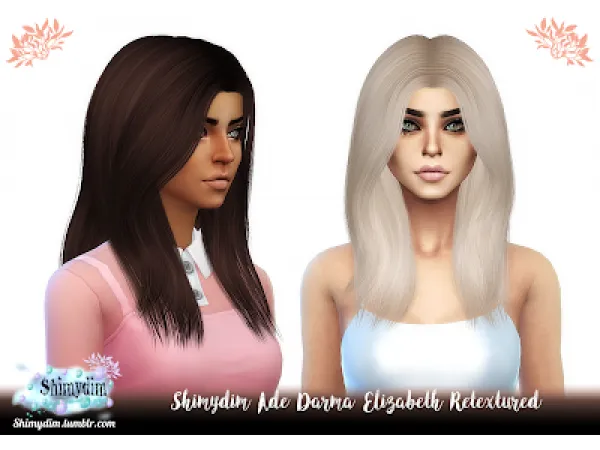 Alpha S4 Ade Darma Elizabeth Retexture Naturals Unnaturals - The Sims 4 Custom Content