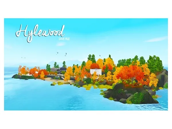 Hylewood Save File - The Sims 3 Custom Content