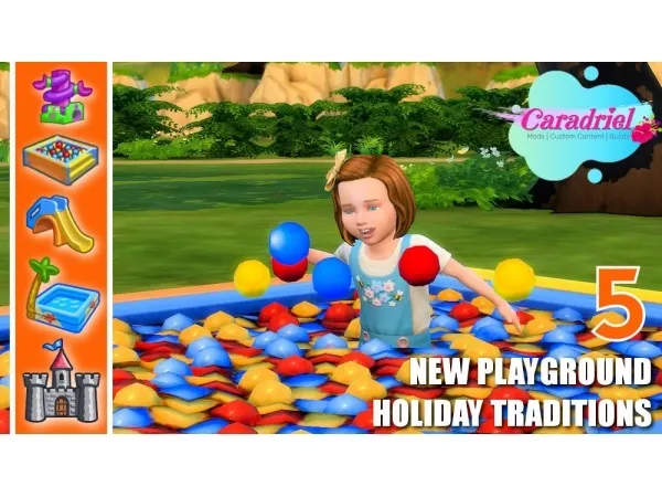 Alpha 5 New Toddler Holiday Traditions - The Sims 4 Custom Content