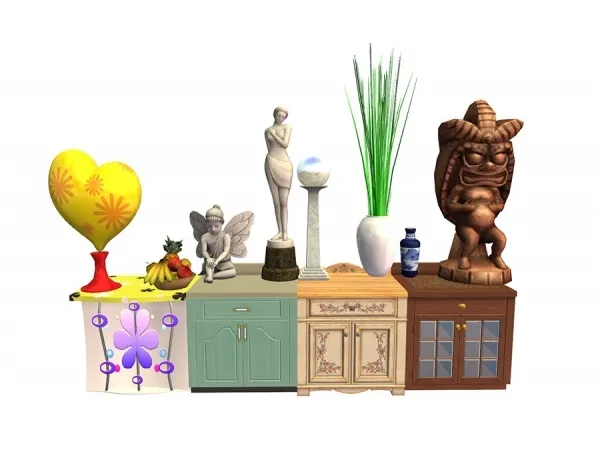 Maxis Match Counters deco slots weight adjustment sims by artemida - The Sims 4 Custom Content