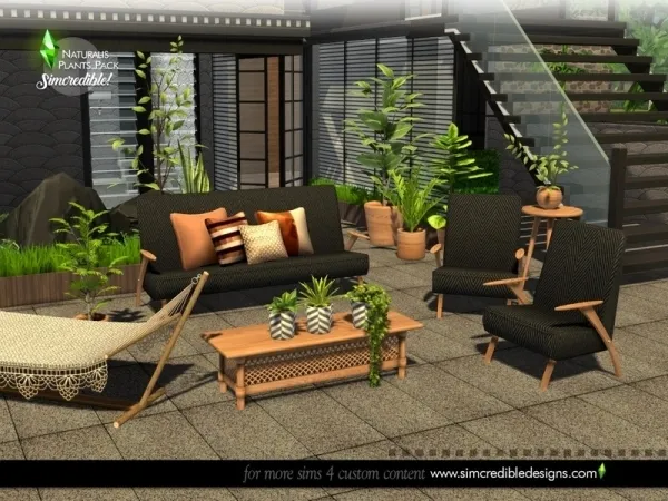 Maxis Match SIMcredible's Naturalis Plants II by simcredible - The Sims 4 Custom Content