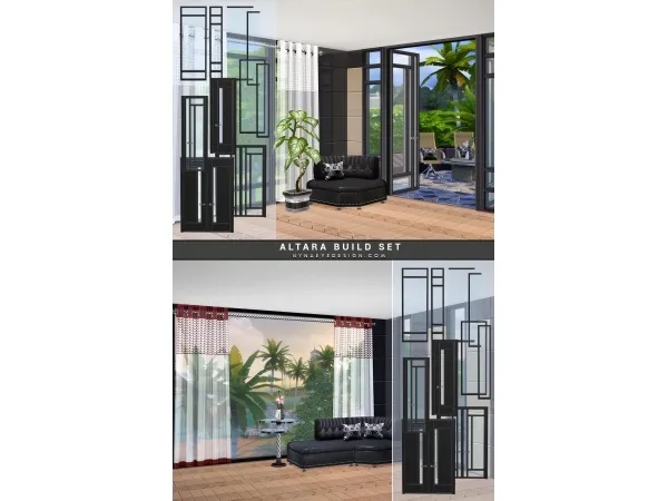 Alpha Altara Build Set - The Sims 4 Custom Content