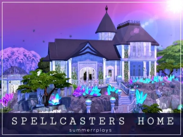 Alpha Summerr Plays' Spellcasters Home - The Sims 4 Custom Content