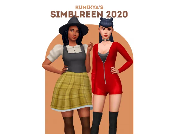 Maxis Match SIMBLREEN 2020 by Kumikya - The Sims 4 Custom Content