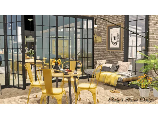 Mellow Yellow - The Sims 3 Custom Content