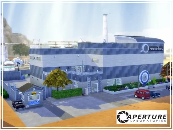 Maxis Match diranda's Aperture Science Laboratories NOCC - The Sims 4 Custom Content