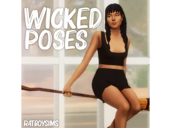 Maxis Match wicked poses - The Sims 4 Custom Content