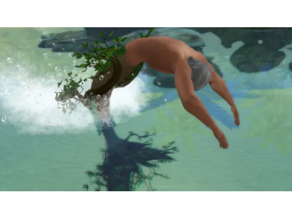 Maxis Match Treefish mermaid tails (MF) and more by valentinakarlova - The Sims 4 Custom Content