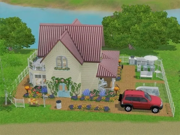 sgK45's Cottage Joli Coeur no - The Sims 3 Custom Content