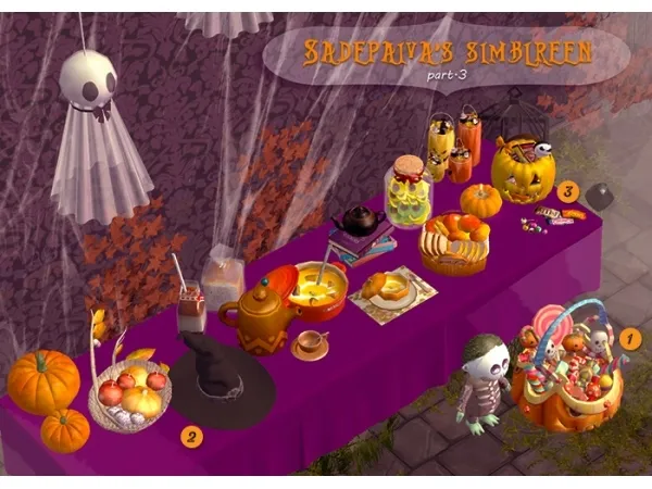 Halloween gift part3 - The Sims 2 Custom Content