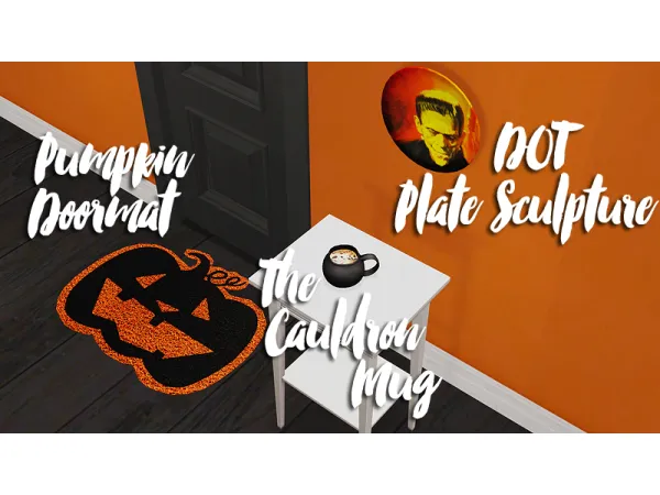 Wyxii Halloween Set - The Sims 2 Custom Content