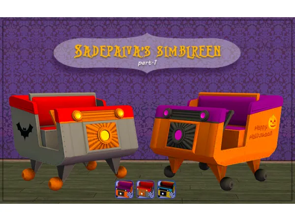 First Halloween - The Sims 2 Custom Content