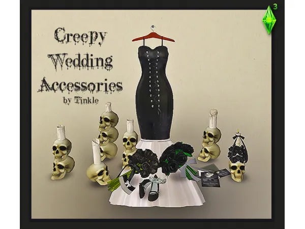 Creepy Wedding - The Sims 3 Custom Content