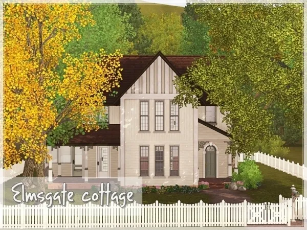 Elmsgate cottage - The Sims 3 Custom Content