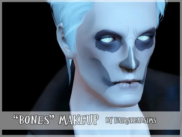 Bones Makeup - The Sims 3 Custom Content
