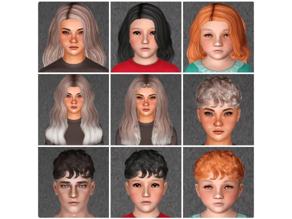 Hair Dump 201 - The Sims 3 Custom Content
