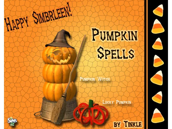 Pumpkin Spells - The Sims 3 Custom Content