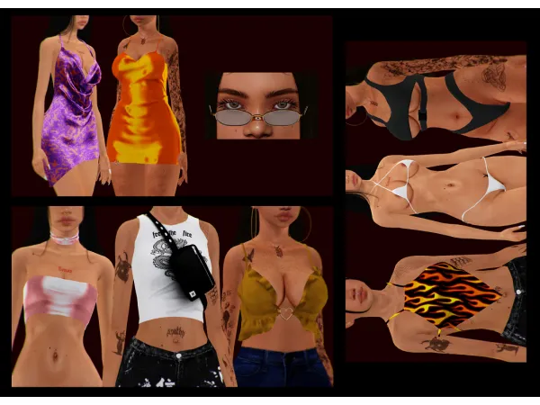 R0ach3z Mid October Dump - The Sims 3 Custom Content