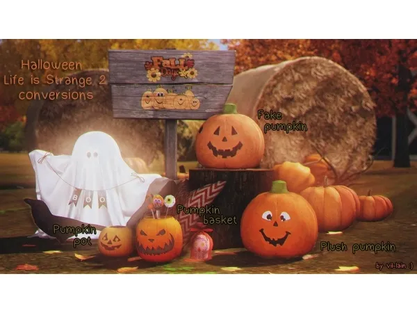 HALLOWEEN LiS 2 CONVERSIONS FOR - The Sims 3 Custom Content