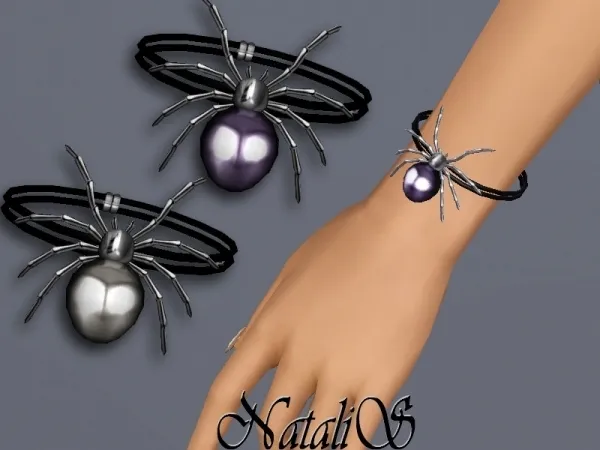 NataliS Haloween spider bracelet - The Sims 3 Custom Content