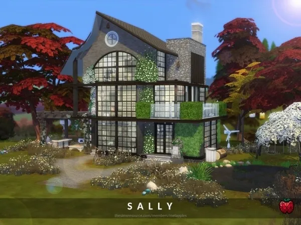 Alpha melapples' Sally - The Sims 4 Custom Content