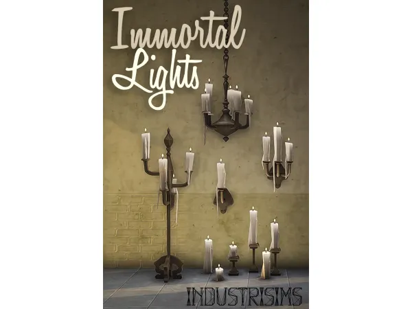 Maxis Match Immortal Lights Collection - The Sims 4 Custom Content