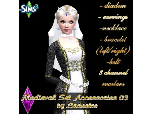 Medieval Accessoris Set 03 by Ladesire - The Sims 3 Custom Content