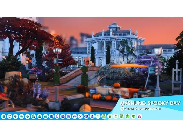 Maxis Match MYSHUNO SPOOKY DAY - The Sims 4 Custom Content