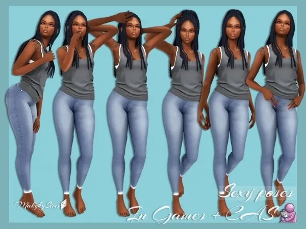 Maxis Match MakykySims' Sexy poses in game and Cas - The Sims 4 Custom Content