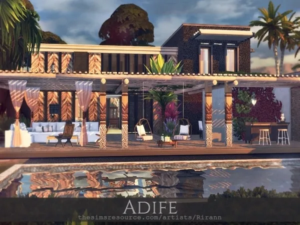 Maxis Match Rirann's Adife - The Sims 4 Custom Content