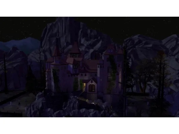 Maxis Match Count Draculas Castle - The Sims 4 Custom Content