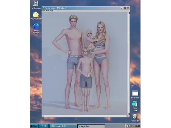 Alpha HQ Body 6V bot (upd 04112022) by magic - The Sims 4 Custom Content