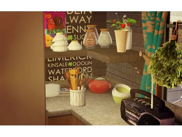 Apartment Wheat - The Sims 3 Custom Content