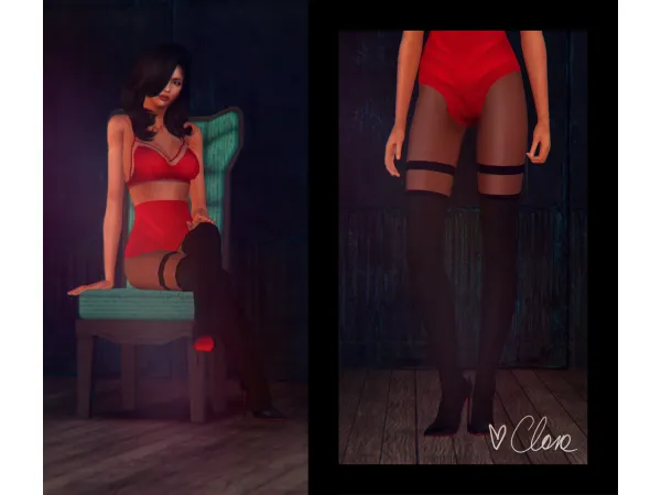 BASIC TIGHTS AND STOCKINGS SET - The Sims 3 Custom Content