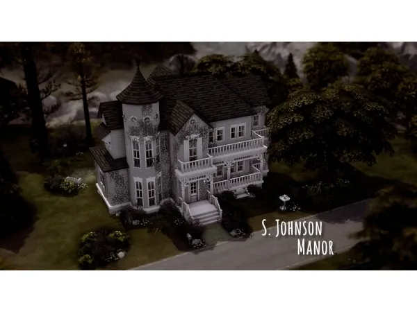 Maxis Match SJohnson Manor NO - The Sims 4 Custom Content