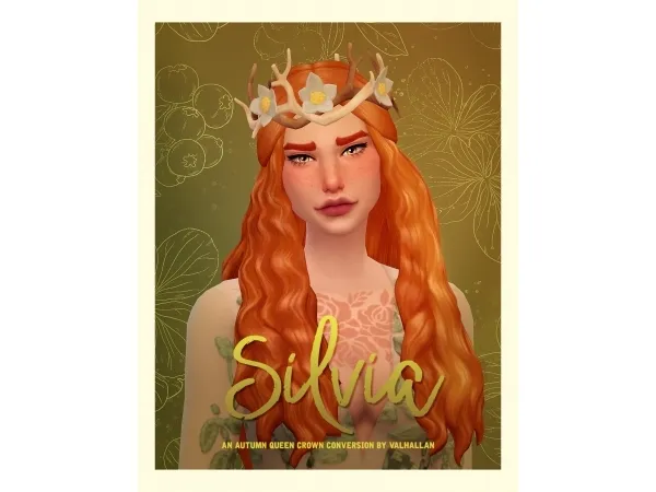 Maxis Match Fortnite Autumn Queen crown conversion - The Sims 4 Custom Content