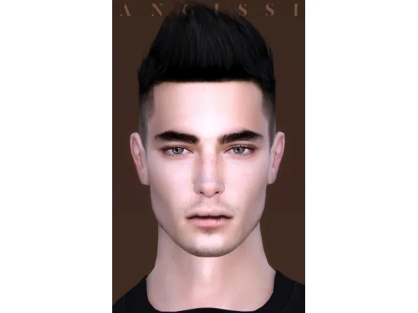 Alpha Male Presets Nose1 6 Chin 1 5 by angissi - The Sims 4 Custom Content