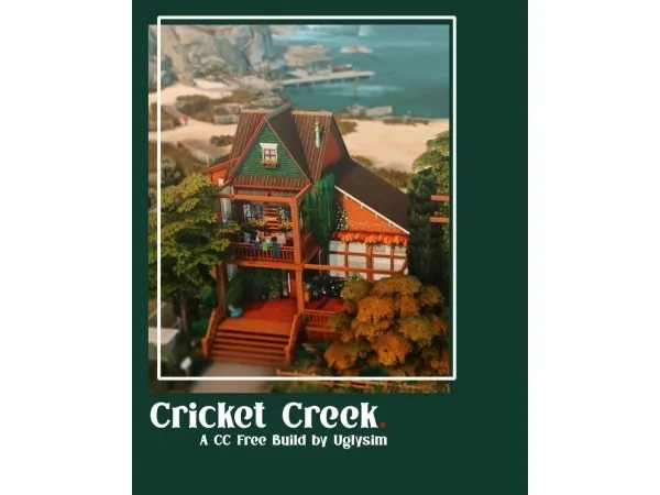 Maxis Match Cricket Creek A Free Build by Uglysim - The Sims 4 Custom Content