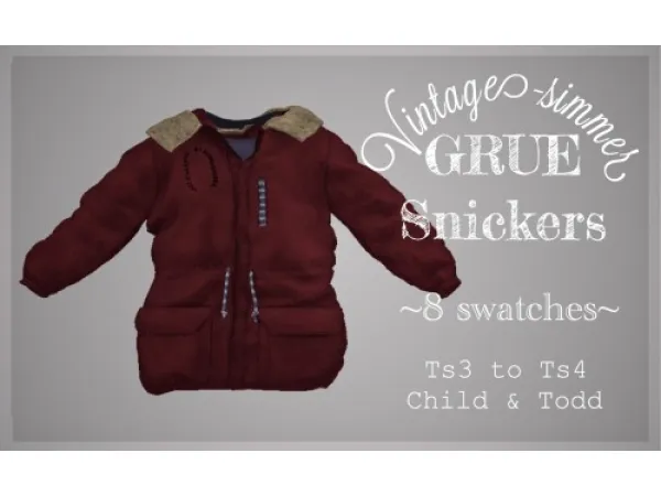 Alpha GRUE Snickers by simsfinds - The Sims 4 Custom Content