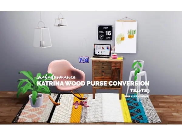 Katrina bags conversion - The Sims 3 Custom Content