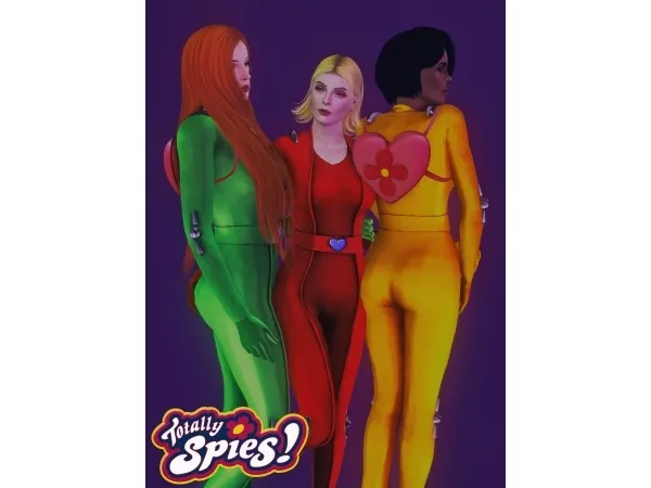 Totally Spies Costume Backpack Accessory - The Sims 3 Custom Content